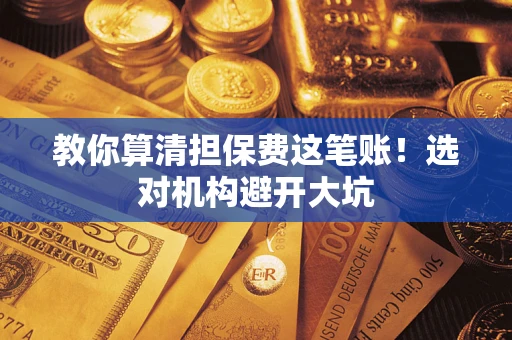 济南教你算清担保费这笔账！选对机构避开大坑