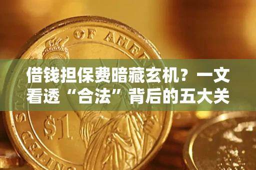 济南借钱担保费暗藏玄机？一文看透“合法”背后的五大关键陷阱
